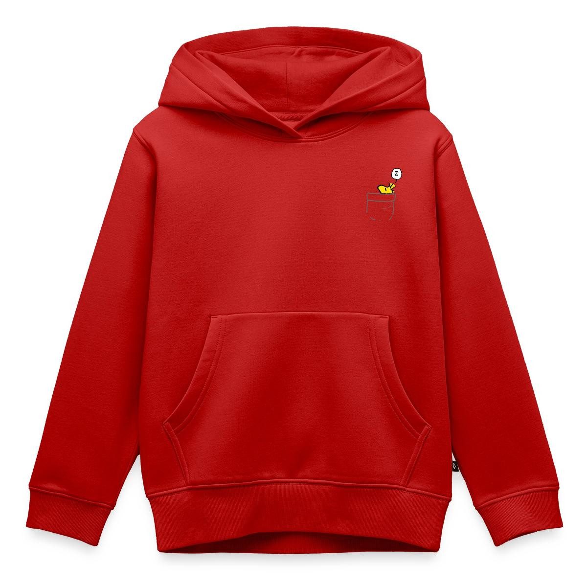 Spreadshirt Hoodie Peanuts Woodstock In A Pocket Taschen-Design Kinder Premium Hoodie (1-tlg)