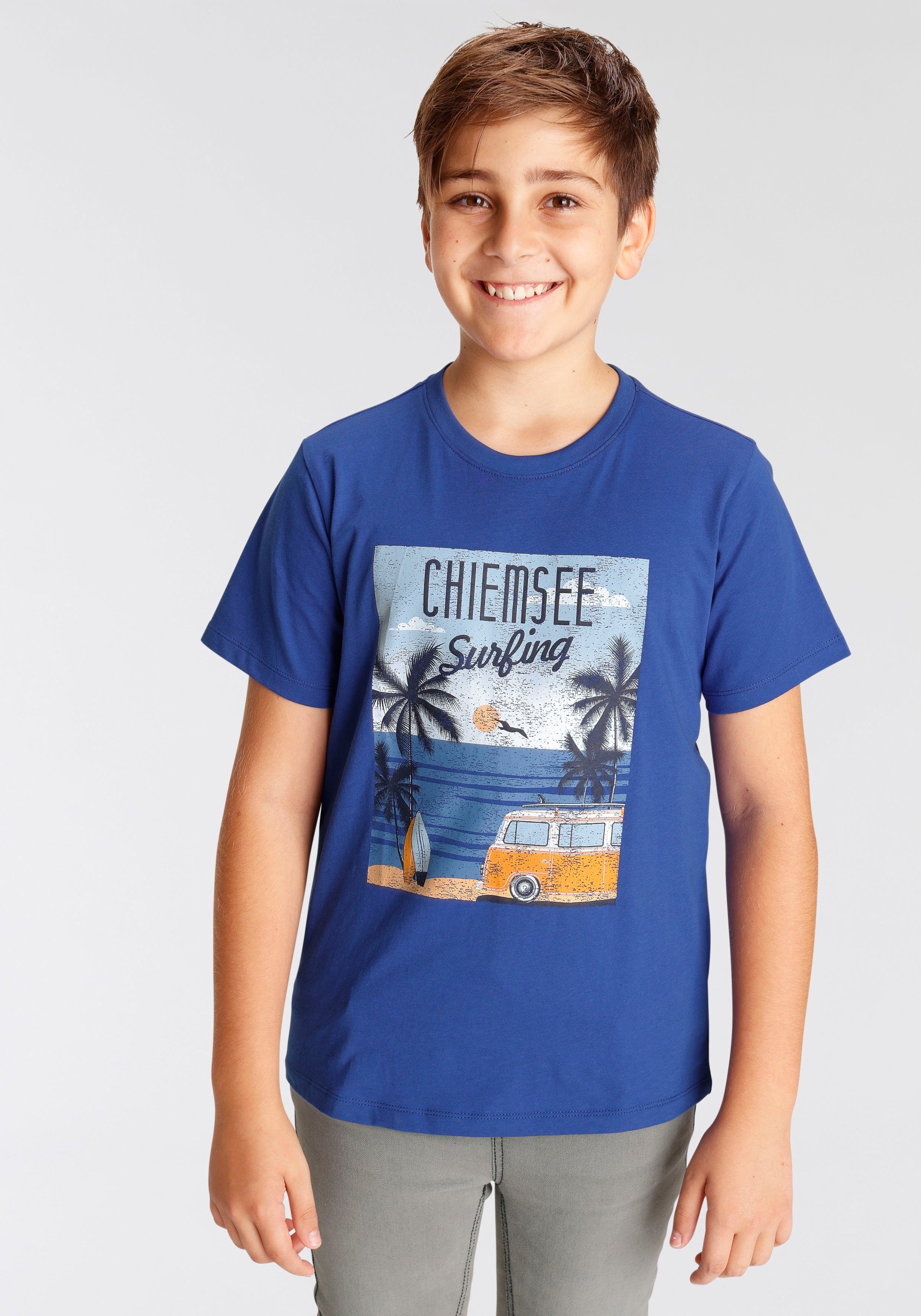 Schreibwarengeschäft Chiemsee T-Shirt Surfing