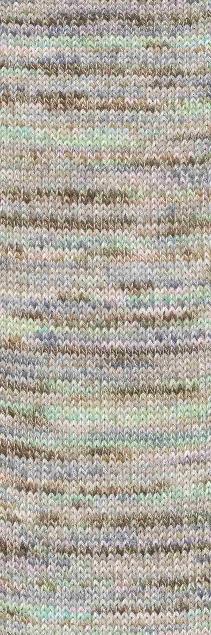 LANG YARNS FOOTPRINTS Häkelwolle, 400 m (100 Gramm), Sockenwolle mit Farbverlauf