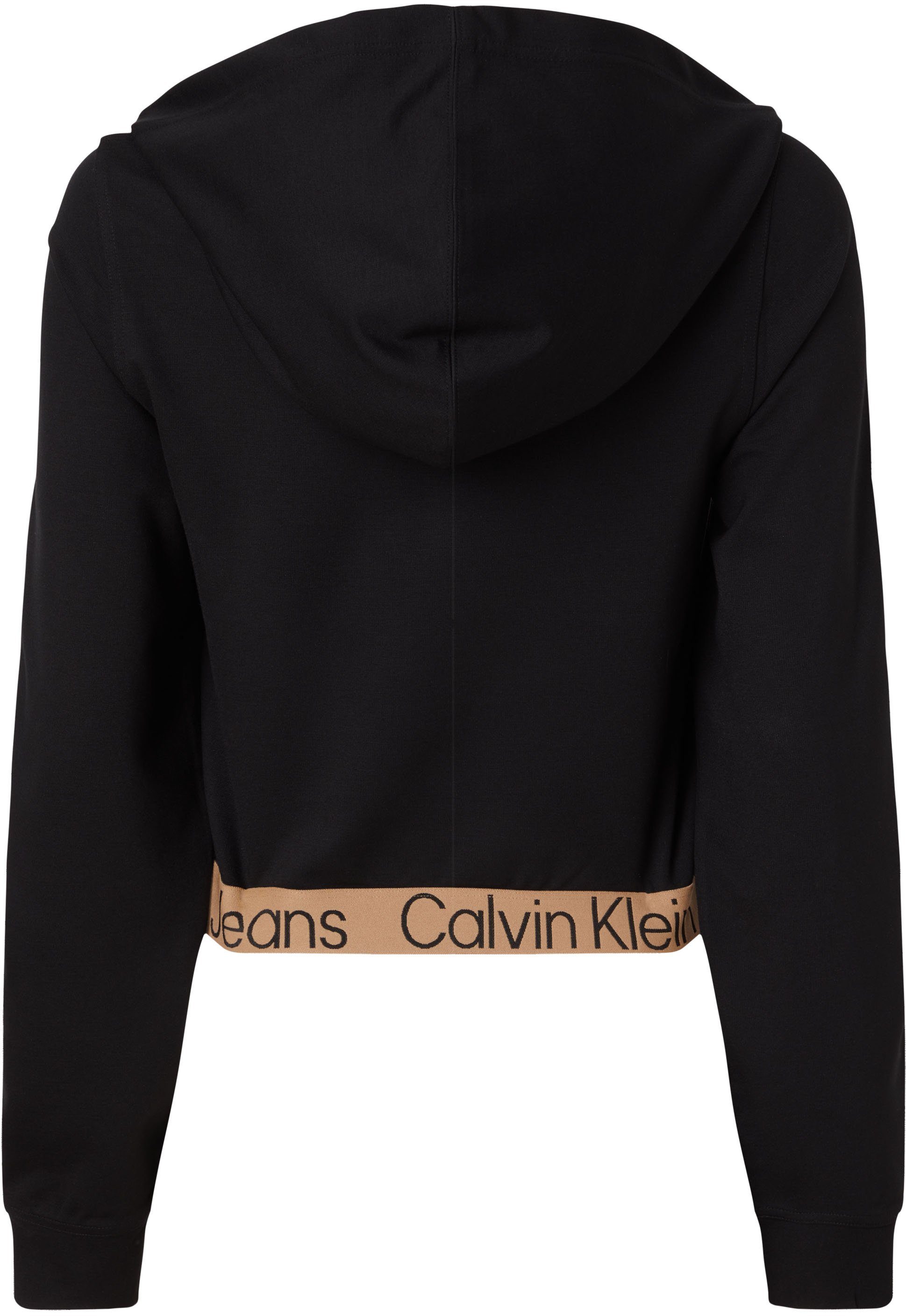 Calvin Klein Jeans Calvin Logoschriftzügen Klein TAPE mit LOGO Kapuzenshirt HOODIE Jeans MILANO