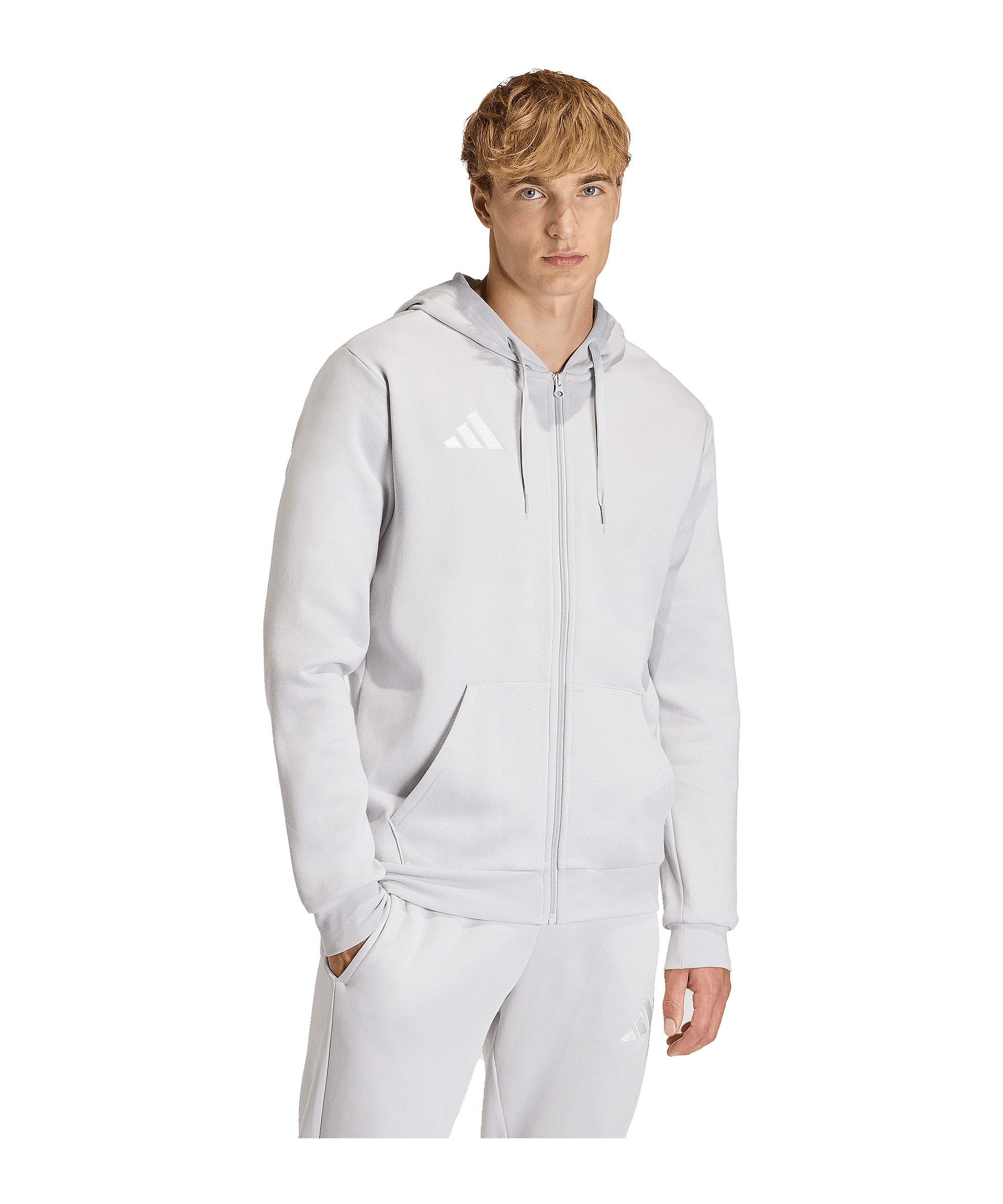 adidas Performance Sweatjacke adidas Performance Entrada 26 Kapuzenjacke Baumwolle
