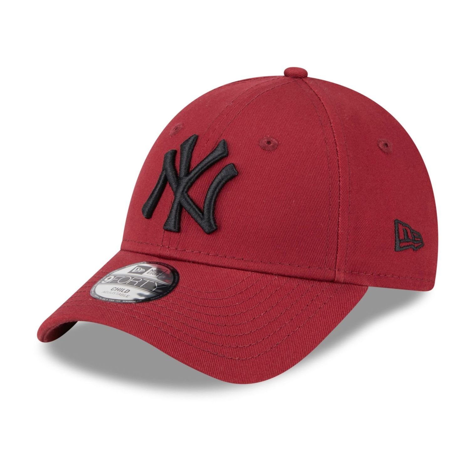 New Era Baseball Cap 9Forty New York Yankees cardinal rot