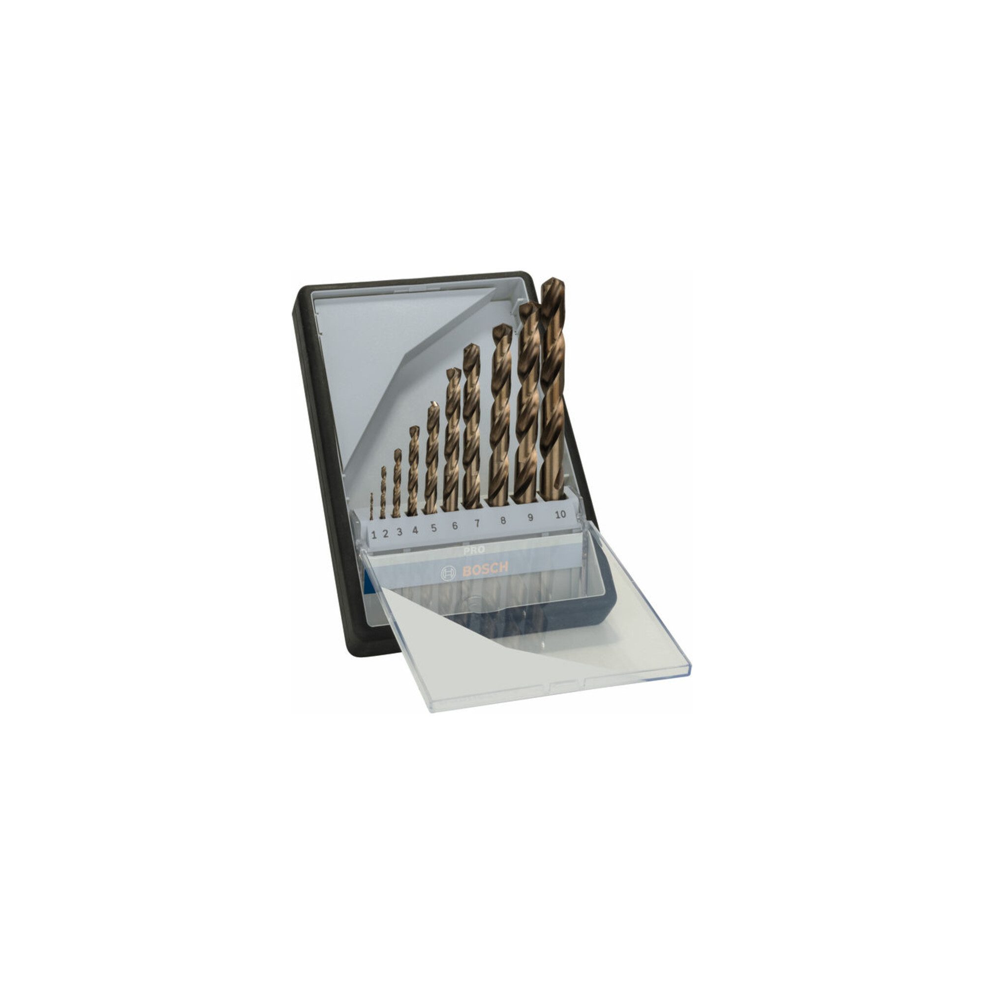 Bosch Professional Metallbohrer Bosch Metallbohrer-Set Robust Line HSS-Co DIN 135 135°, 10-teilig 1 -