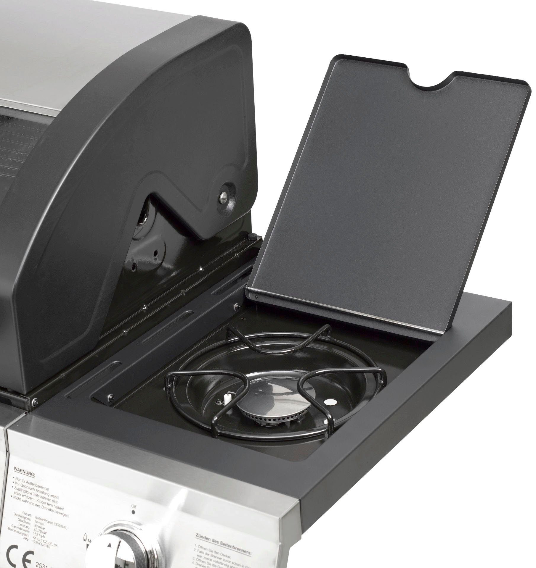 El Fuego Gasgrill Long Beach, BxTxH: 161x59,5x121 cm