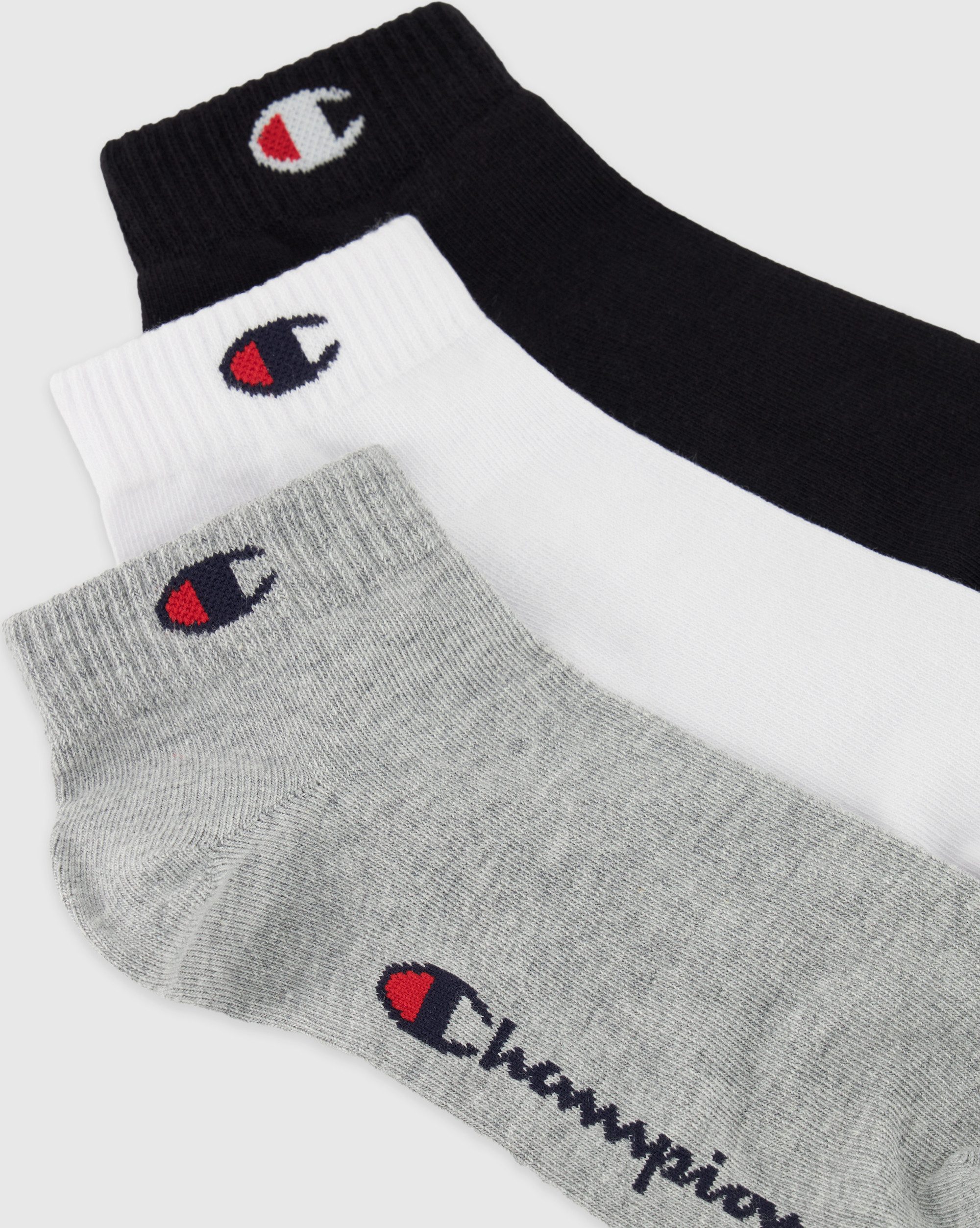 Champion Kurzsocken 6pk Quarter Socks (Packung, 6-Paar) für Fitnessaktivitäten geeignet, sportlicher Stil, 6er-Pack – Bild 3 von 5