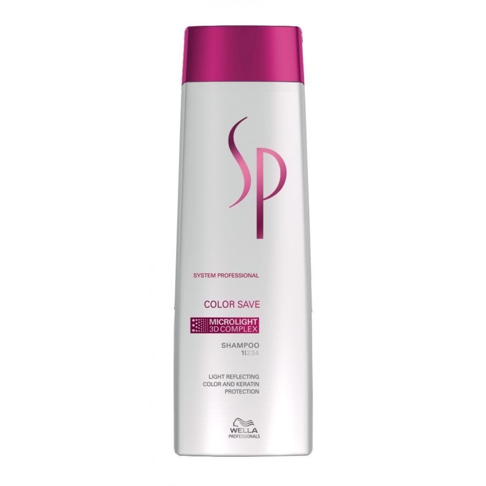 Wella SP Haarpflege-Set Color Save Geschenkset - Shampoo 250ml+Cond. 200ml+Mask 200ml+Tasche