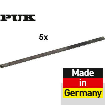 PUK Sägeblatt Metallsägeblätter PUK Sägeblätter 150 mm für Metall 5er-Pack, für hochwertige Sägeschnitte aller Metalle