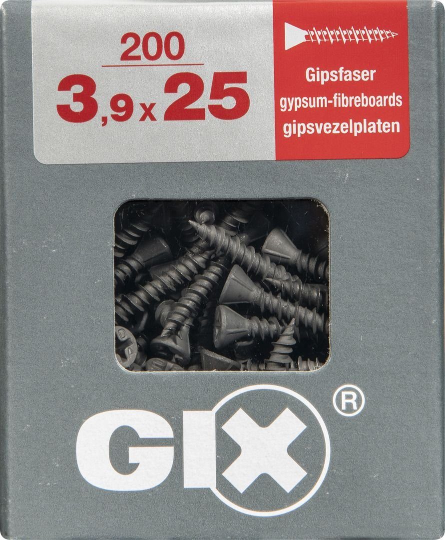 SPAX Trockenbauschrauber Spax Schnellbauschrauben 3.9 x 25 mm PH 2 - 200