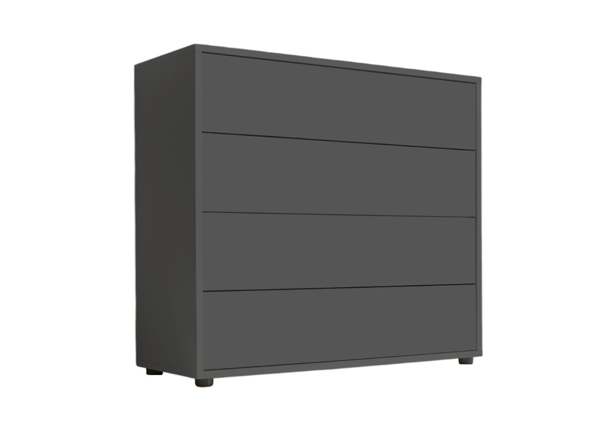 moebel-dich-auf Schubkastenkommode BEN 3 (4 Schubkästen, in verschiedenen Farben), Push-to-open-Funktion