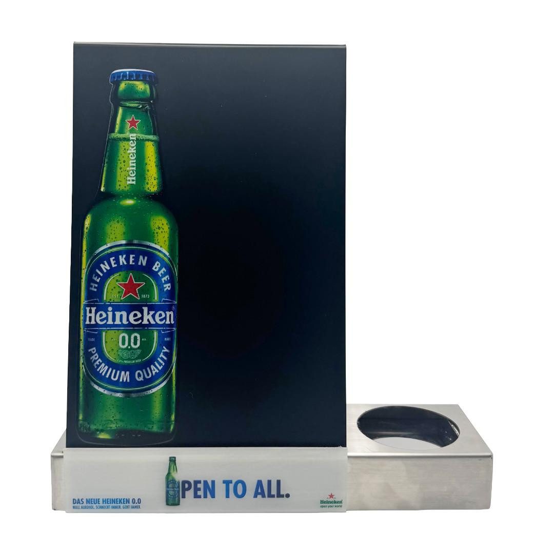 Mixcompany Flaschenhalter Heineken 0.0 Werbedisplay mit Flaschenhalter - Bar Deko
