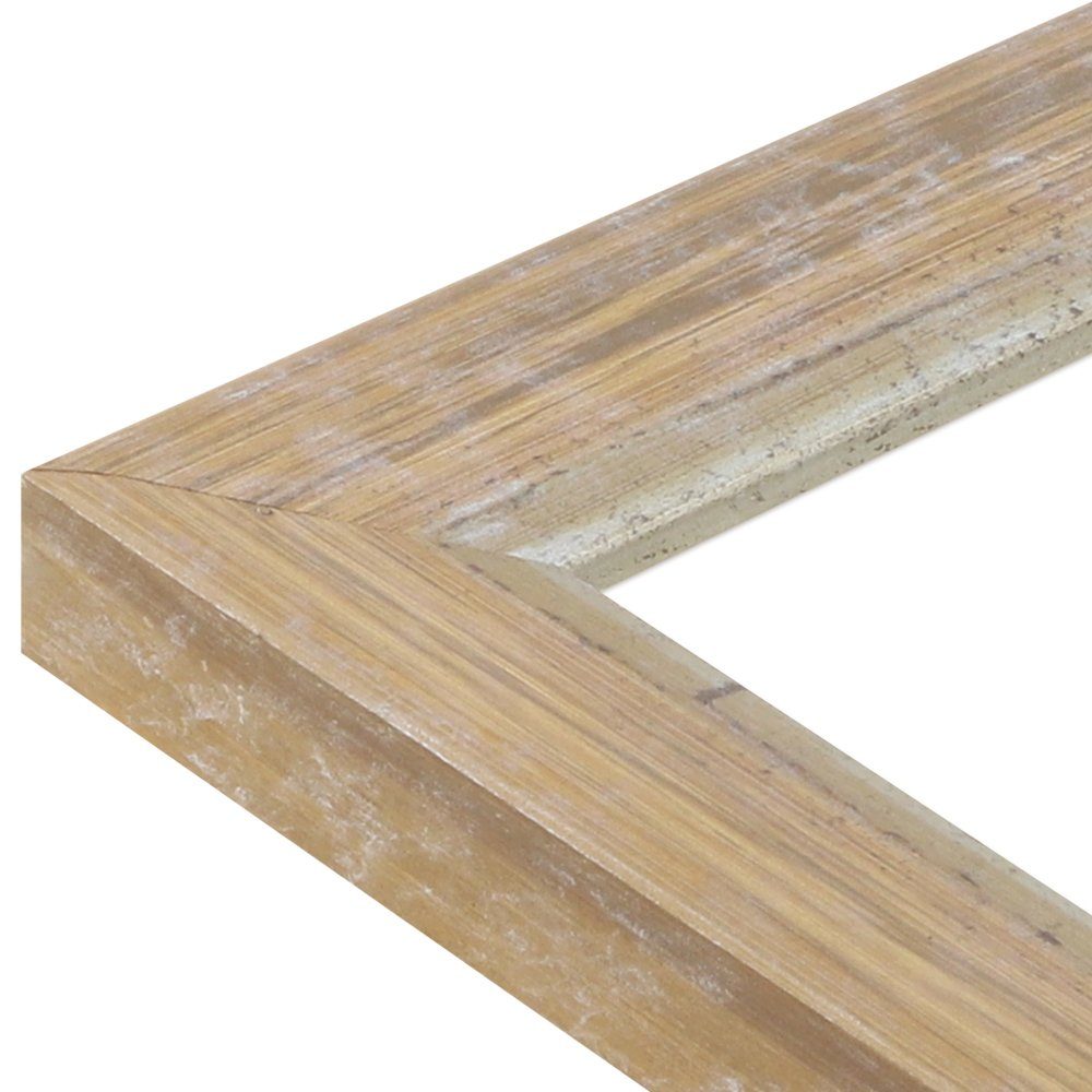 WANDStyle Bilderrahmen H640, Braun, aus Massivholz im Shabby Chic Stil