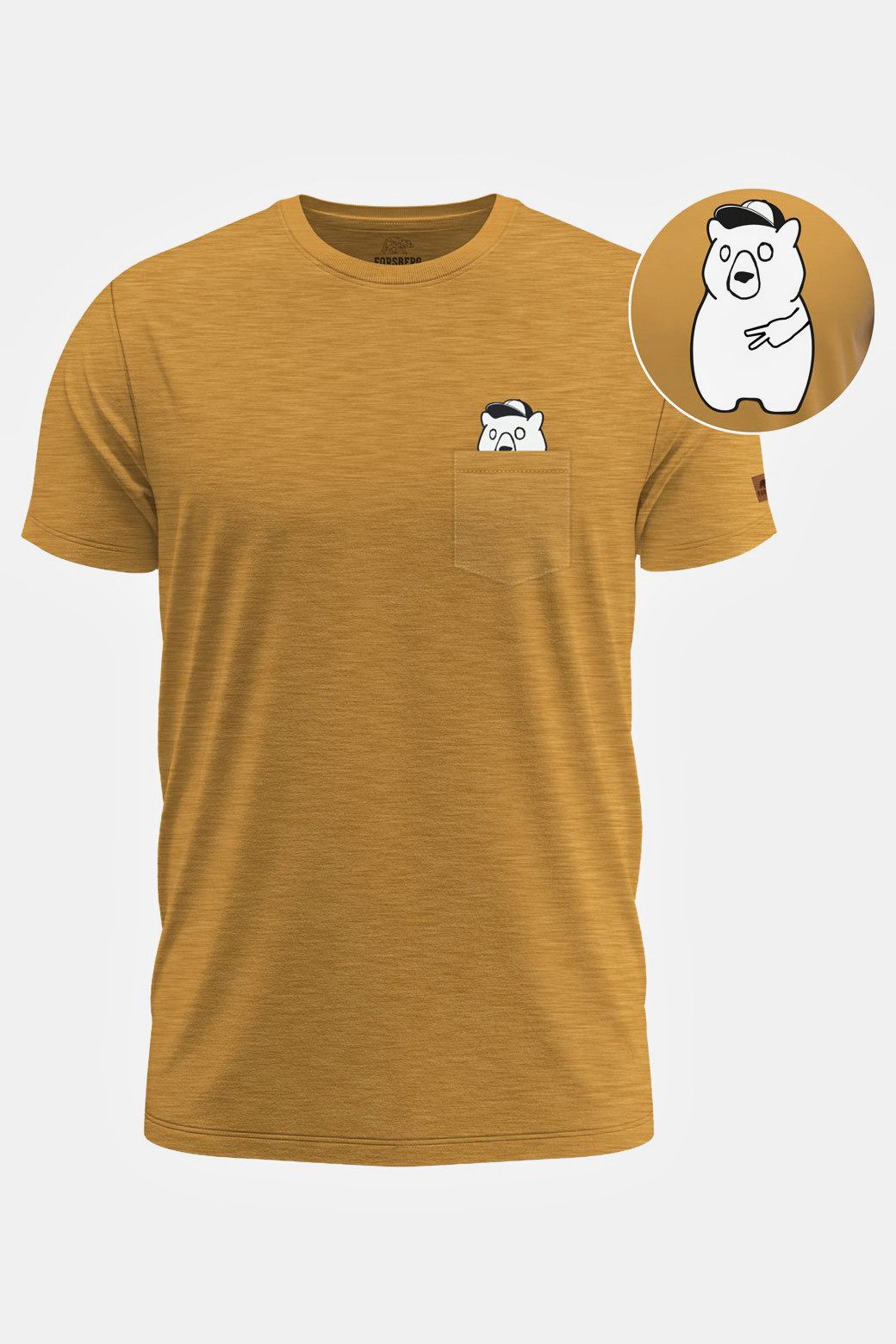 FORSBERG T-Shirt Coolson mit Brusttasche günstig online kaufen