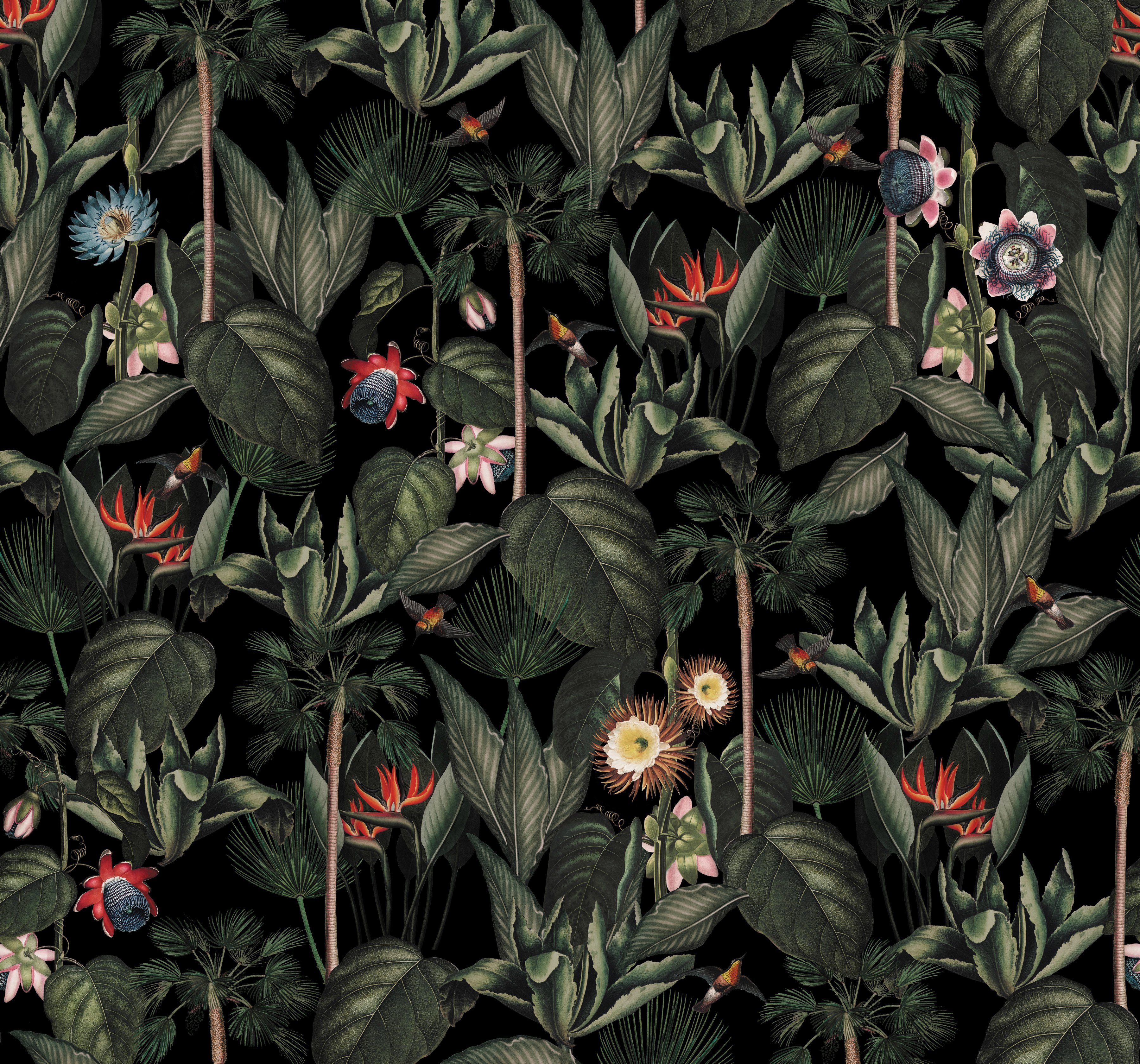 Superfresco Easy Fototapete Yara, glatt, botanisch, (1 St), Bunt - 300x280cm