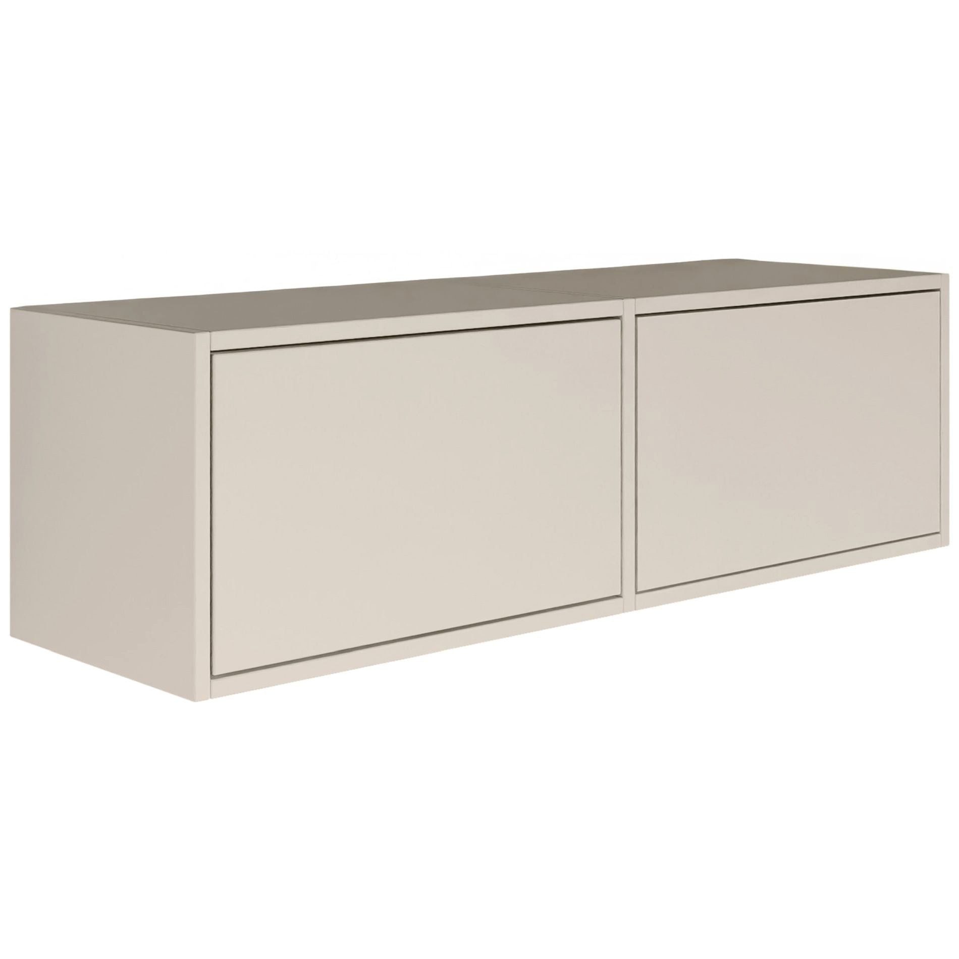 Selsey TV-Schrank FRAMME TV-Lowboard hängend 150 und 100 cm, mit Fächern und Ablagen