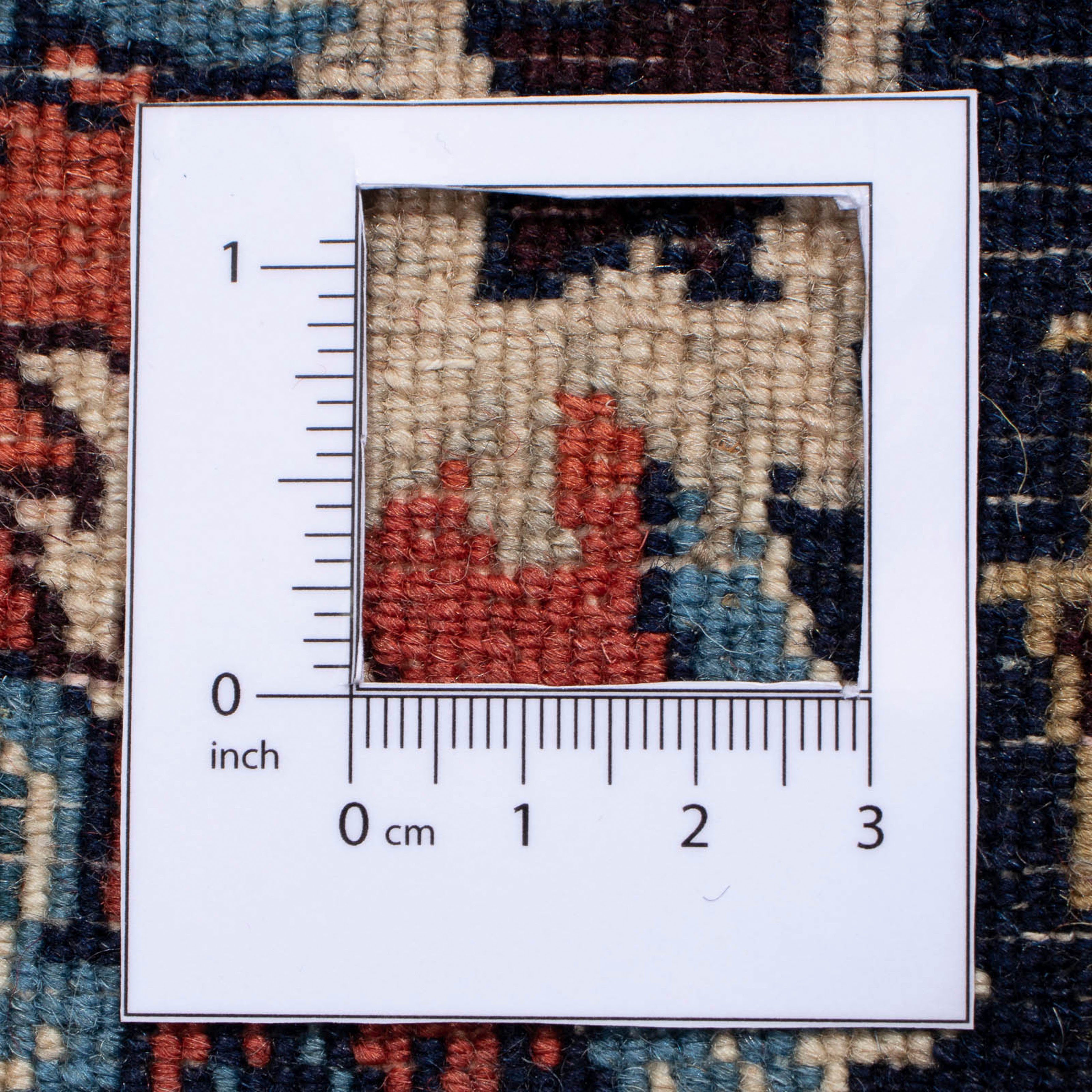 Orientteppich morgenland, 200 cm - rechteckig, 10 Handgeknüpft, x 310 Höhe: Zertifikat - Classic Perser - mm, mit Wohnzimmer, Einzelstück beige,