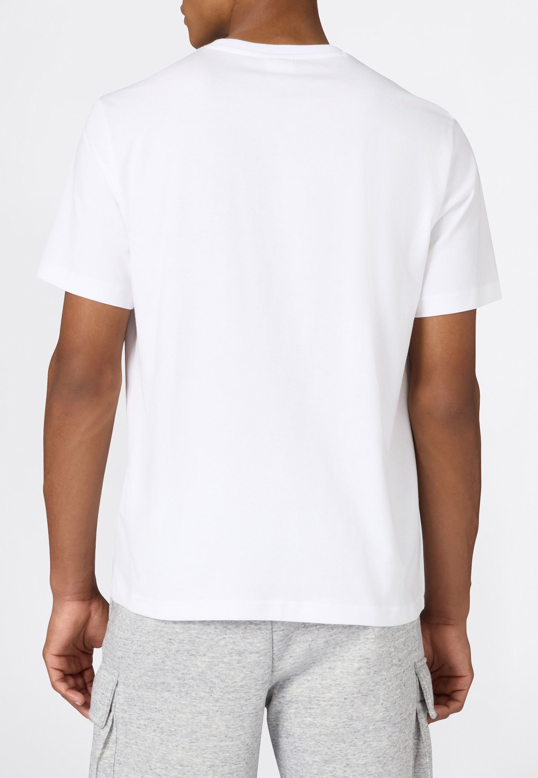 Champion T-Shirt COLLEGE Relax Fit Crewneck T-Shirt Kurzarm, mit Rundhalsausschnitt, aus Baumwolle