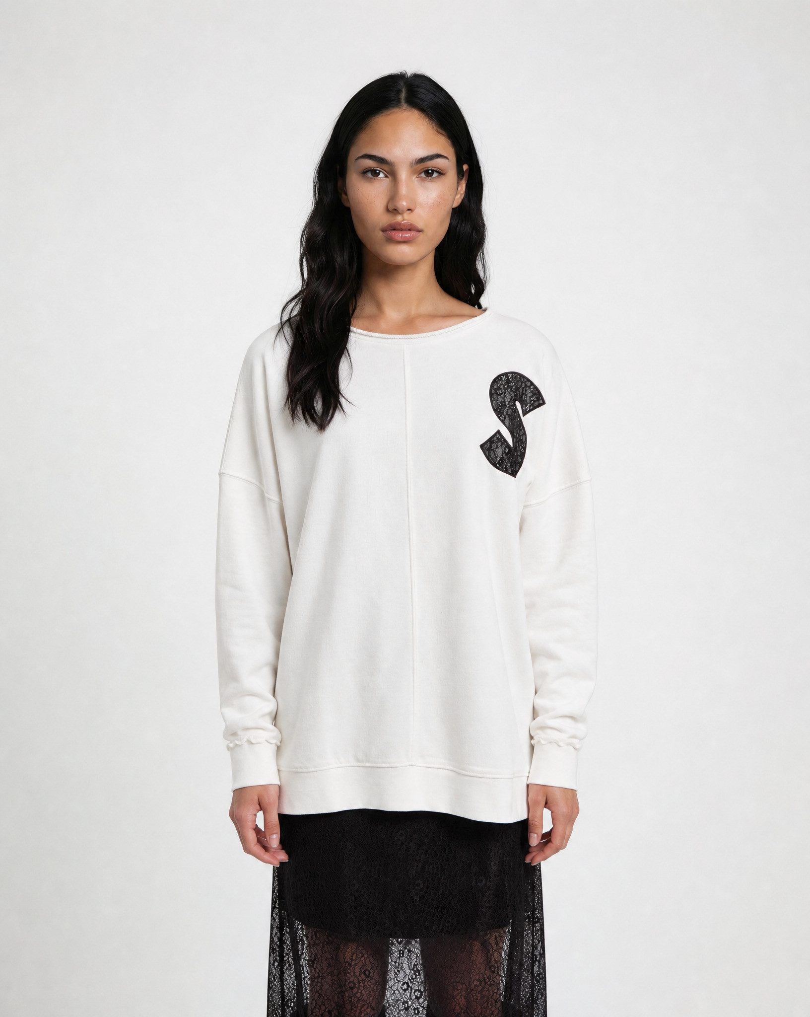 Smith & Soul Sweater mit Teilungsnähte