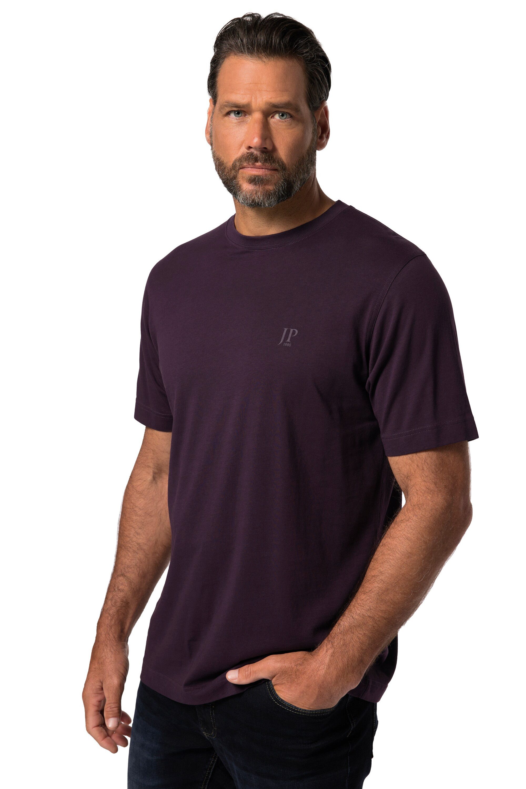 JP1880 T-Shirt T-Shirts Basic 2er-Pack Rundhals günstig online kaufen