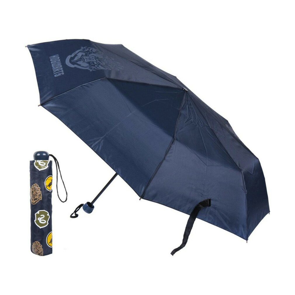 Artesanía Taschenregenschirm Faltbarer Regenschirm Harry Potter Blau (97 cm)
