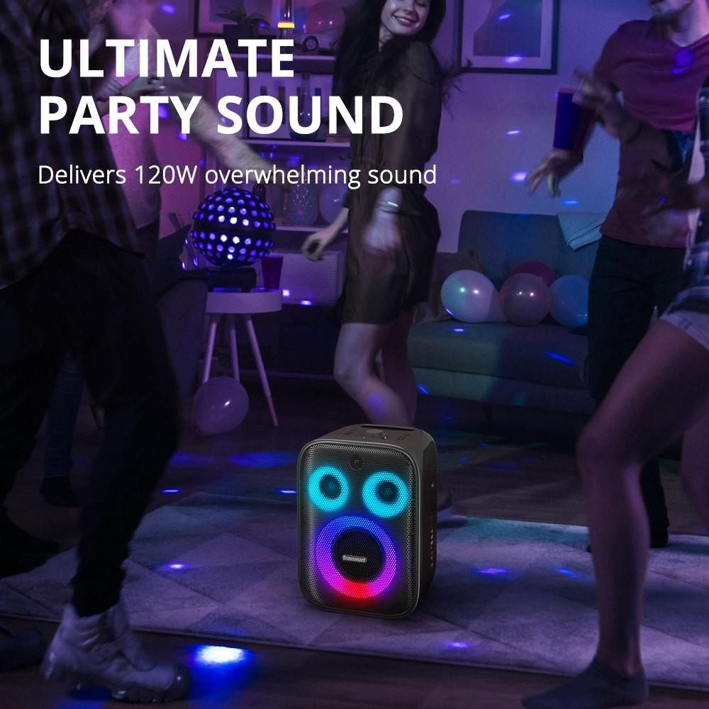 Tronsmart Halo 200 120W Tragbarer Bluetooth-Lautsprecher Party-Lautsprecher (120 W)