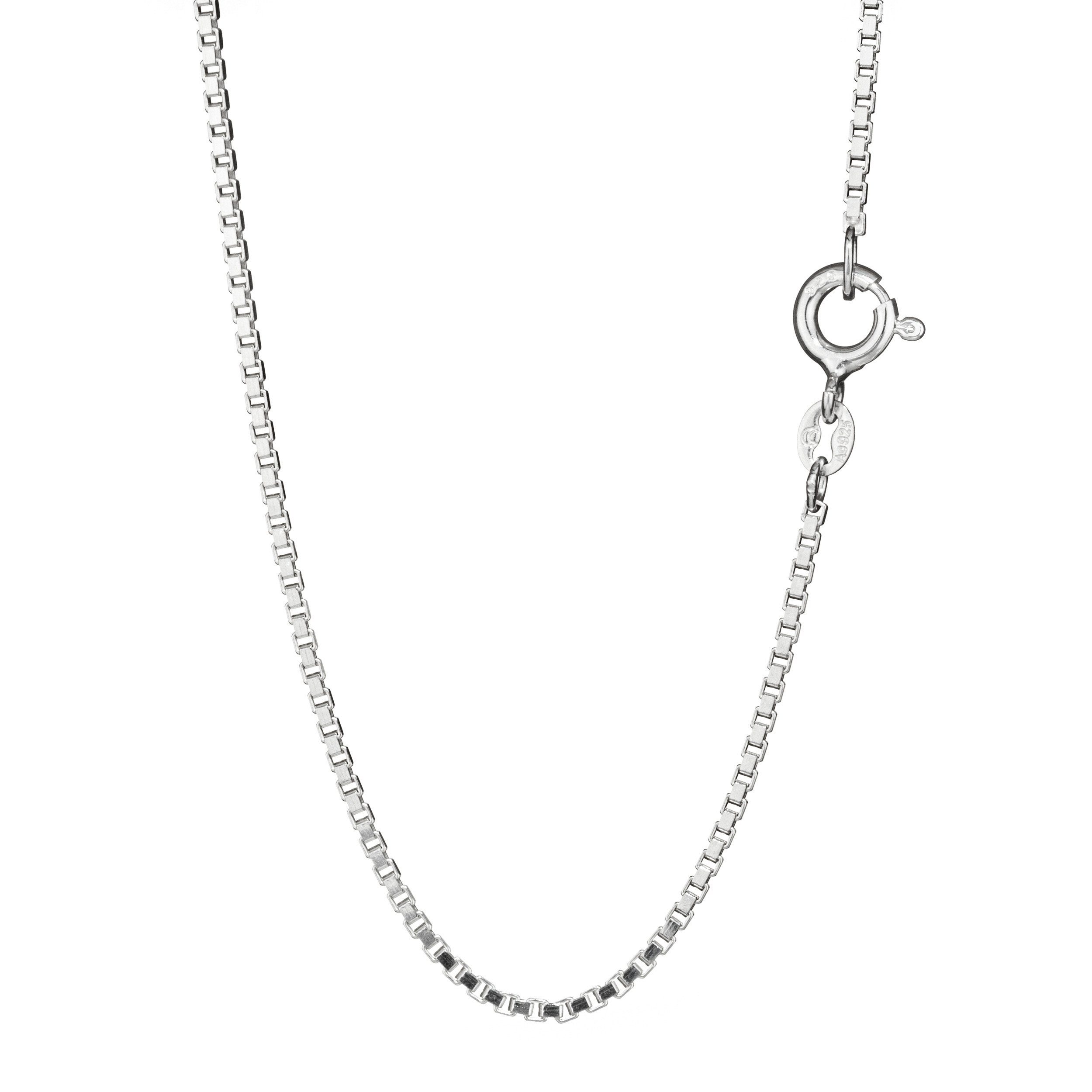 NKlaus Silberkette Collier 65cm Venezianerkette diamantiert günstig online kaufen