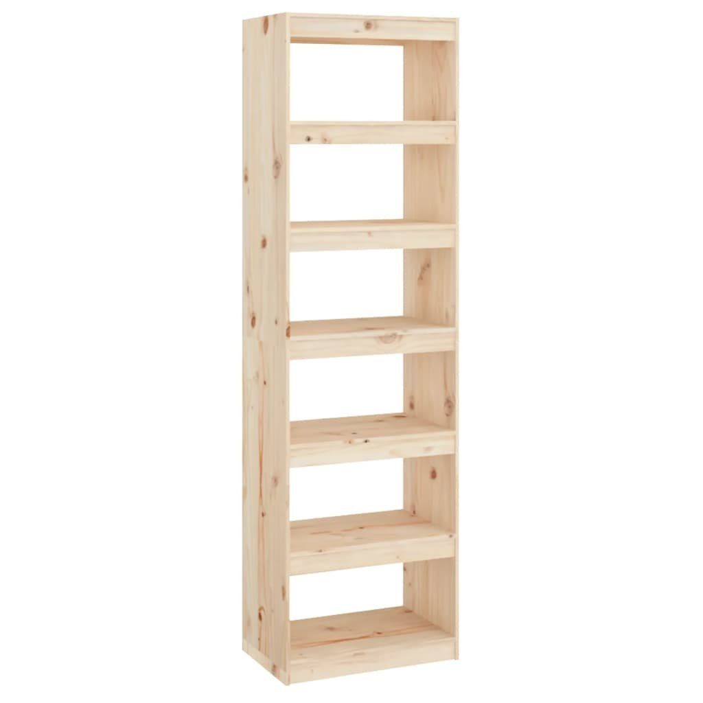 furnicato Bücherregal Bücherregal/Raumteiler 60x30x199,5 cm Massivholz günstig online kaufen