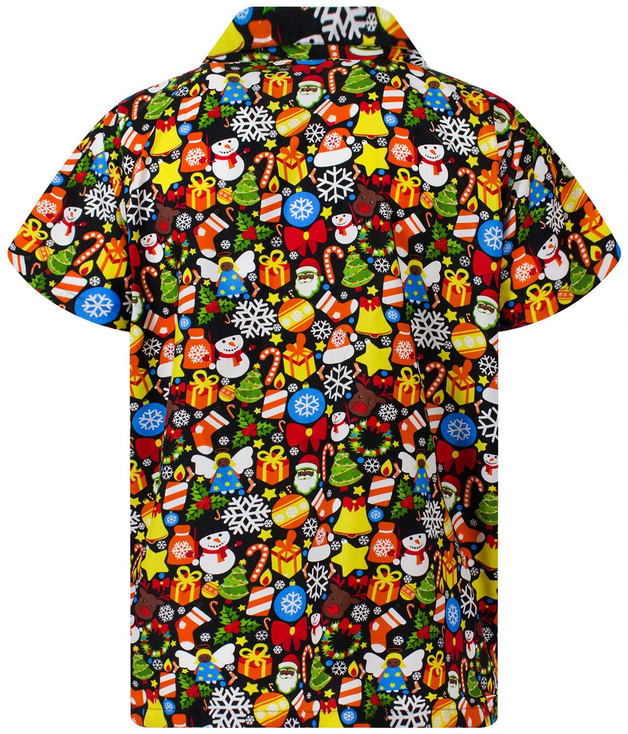 King Kameha Hawaiihemd Christmas Allover Funky Hawaii-Hemd Kurzarm Front-Ta günstig online kaufen