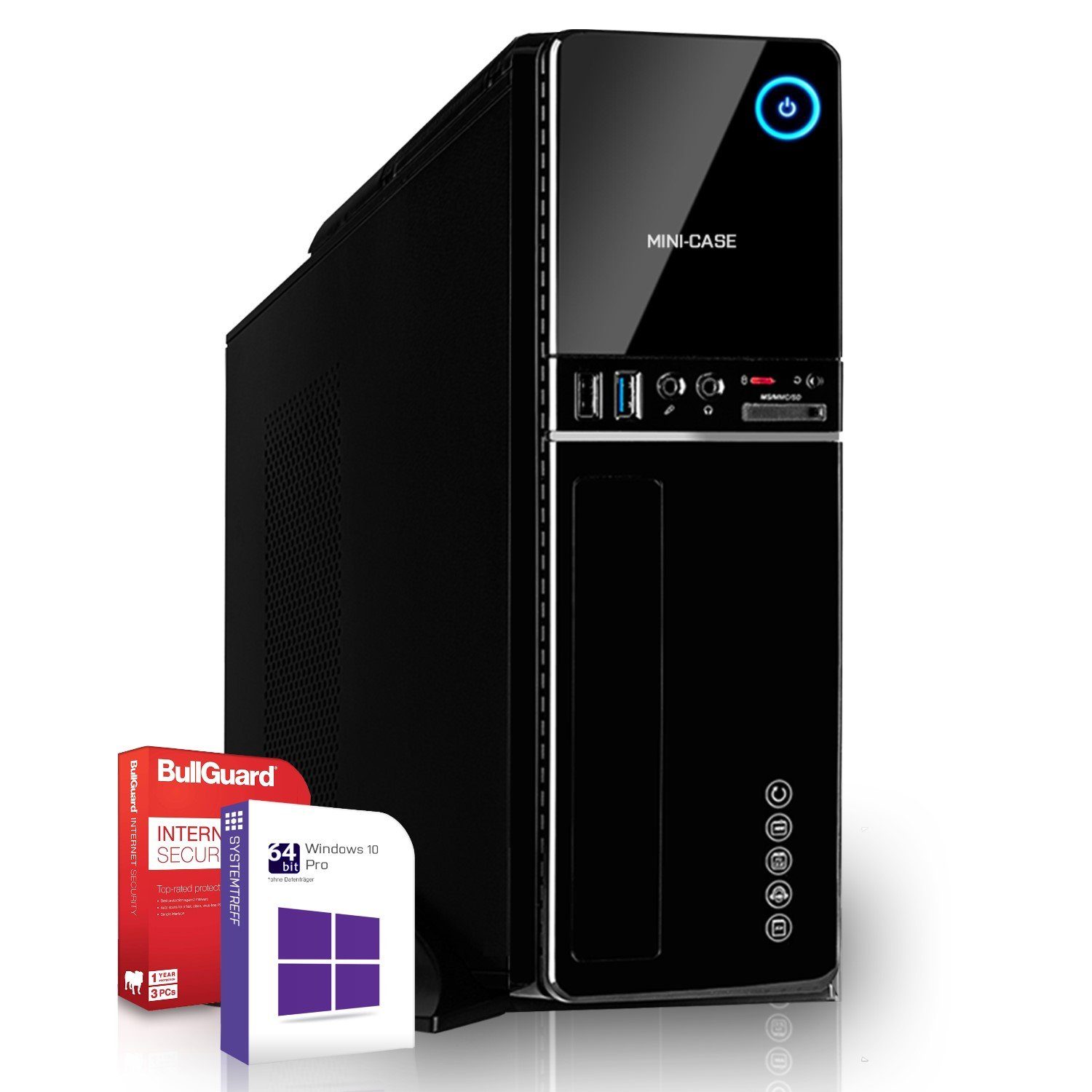 SYSTEMTREFF Mini Edition 40041 Mini-PC (AMD PRO A10-8770 AMD PRO A10 ...