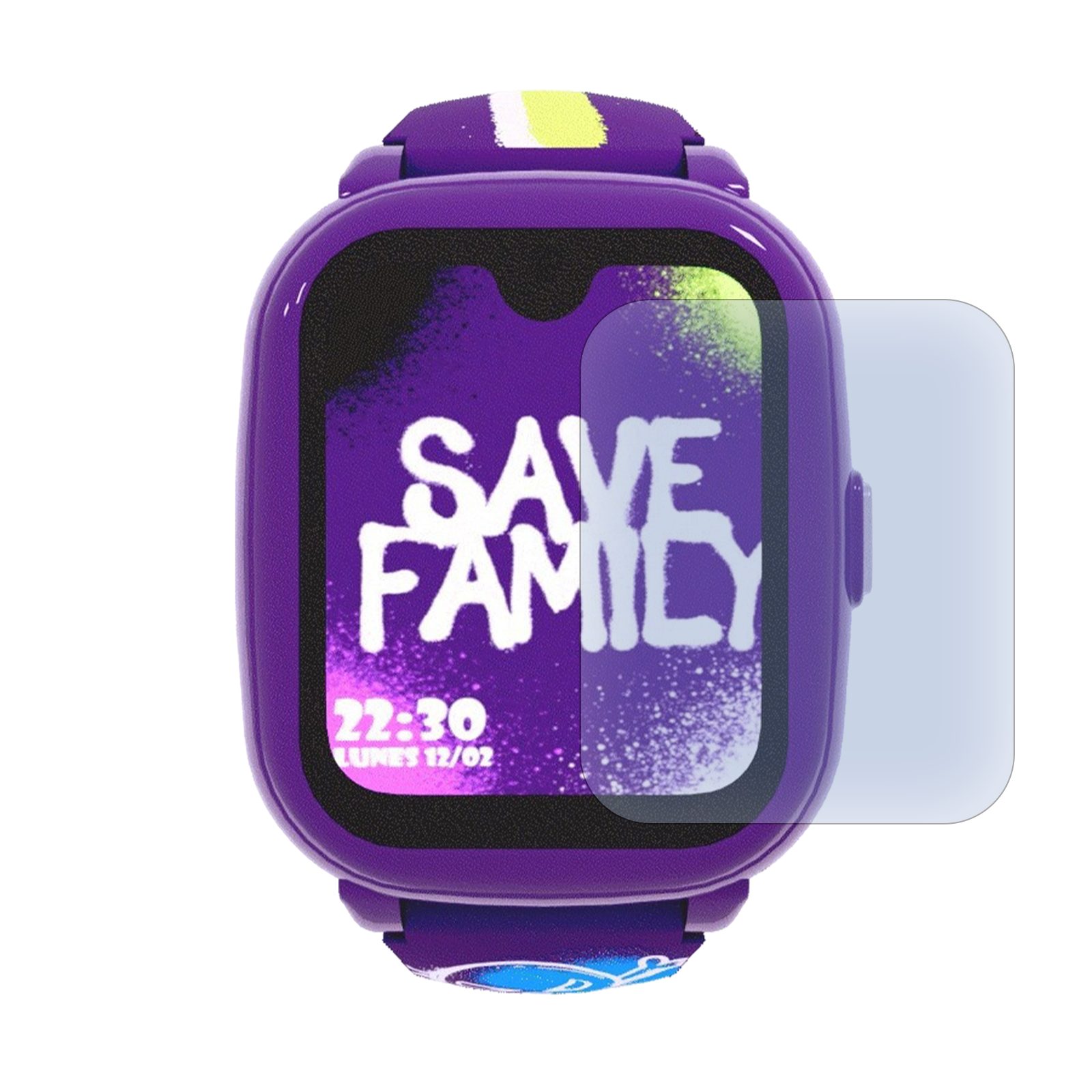 SaveFamily Iconic Plus 2 Kinder Smartwatch inkl. Glass Protector Smartwatch