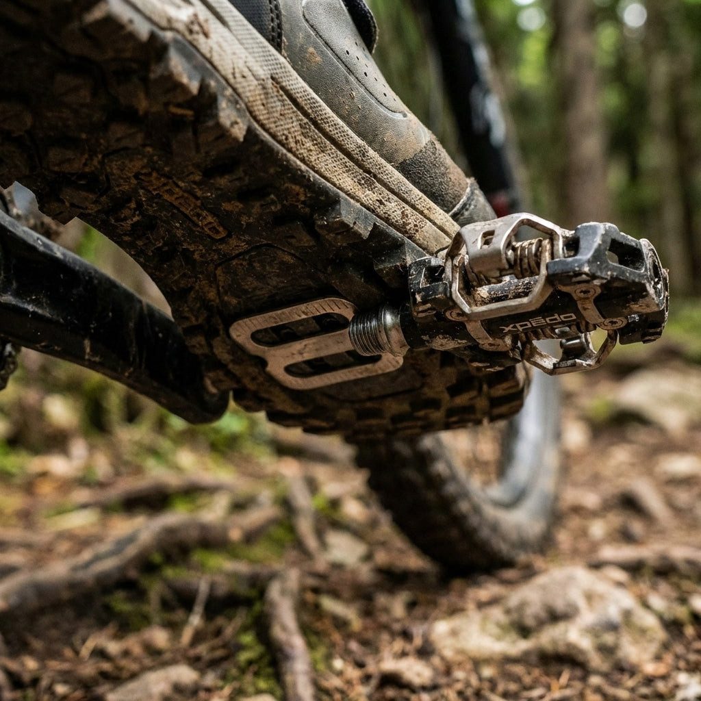 Xpedo Fahrradpedale Xpedo Adapterplattenset Milo für Schuhe mit stark profilierter Sohle
