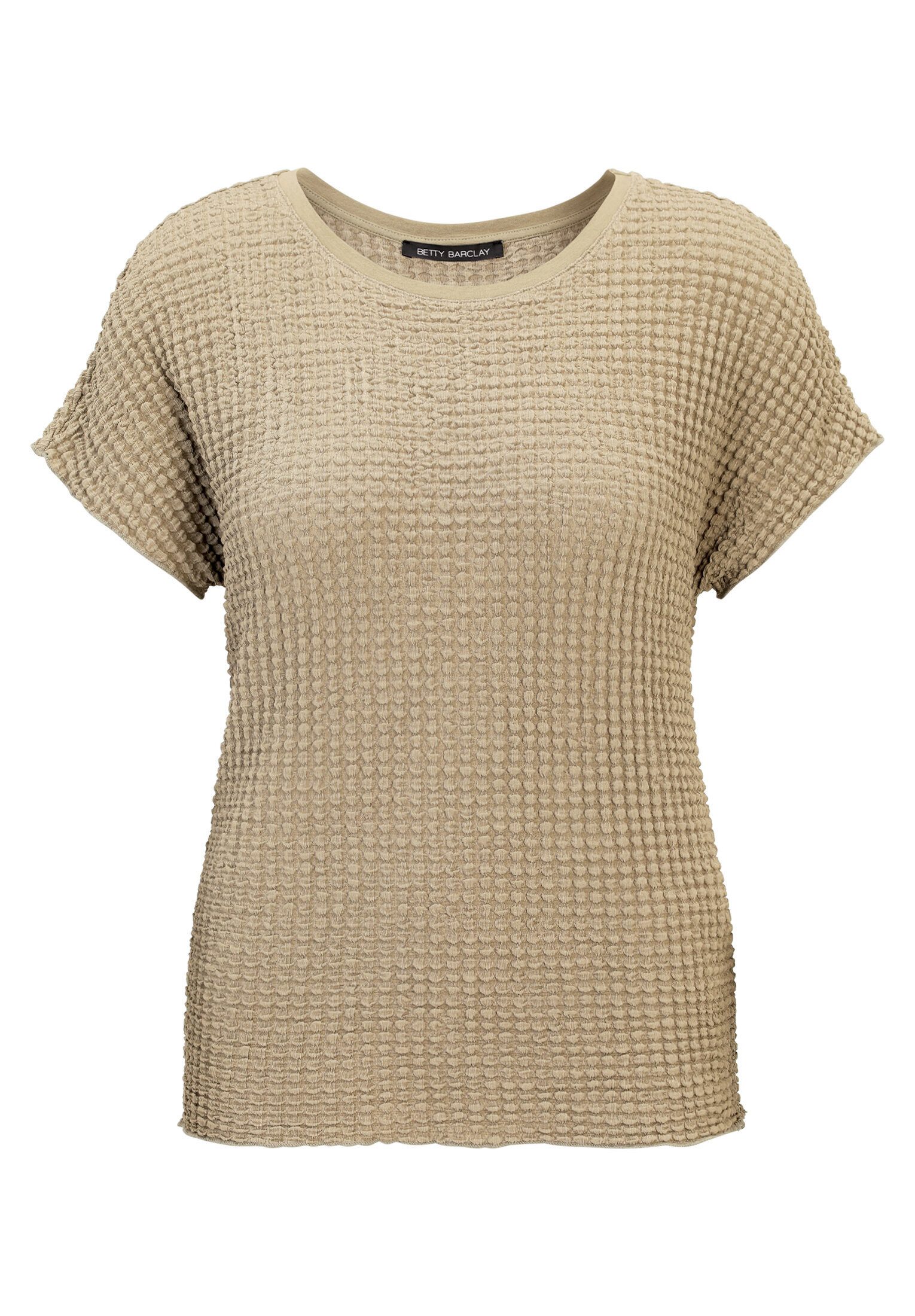 Betty Barclay Kurzarmshirt Damen mit U-Boot-Ausschnitt (1-tlg) Material