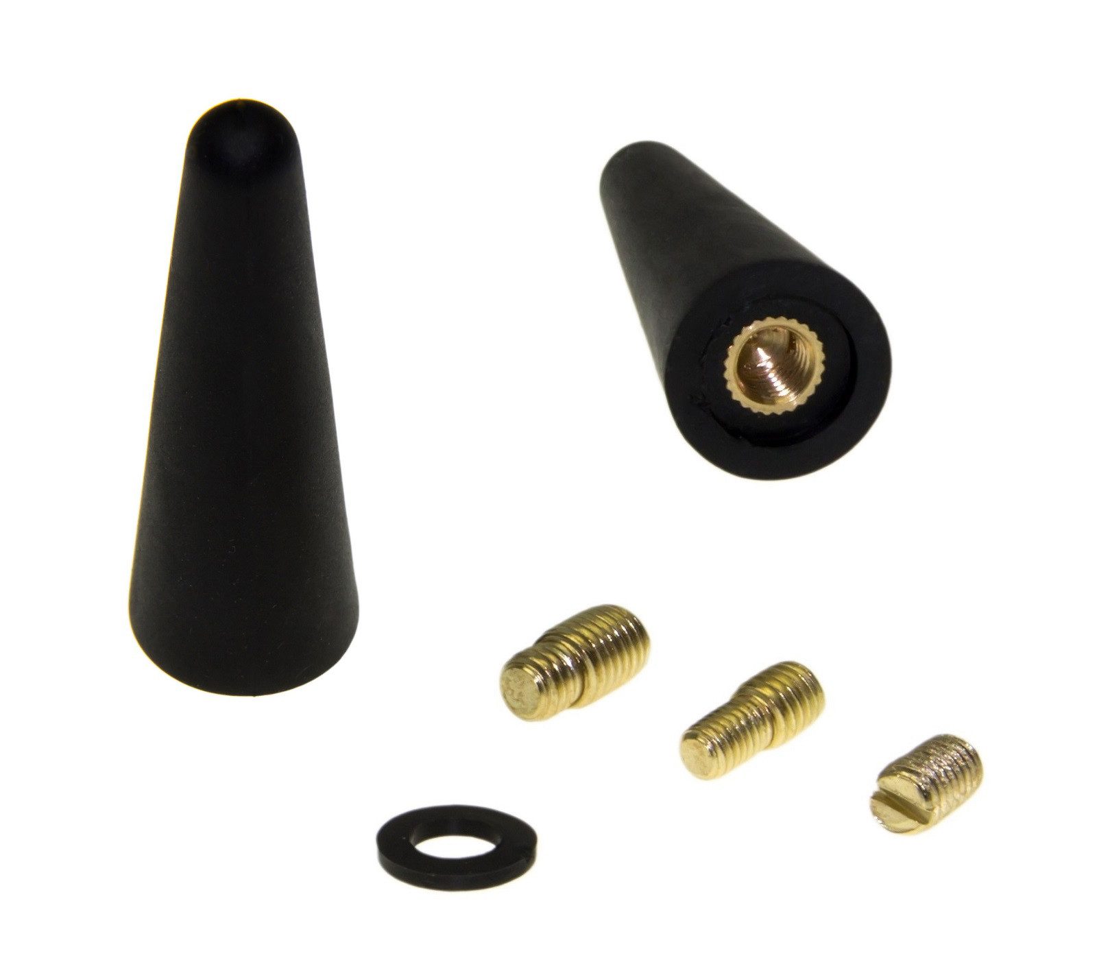 Adapter Universe KFZ PKW Auto 5cm Dach Kurz Stab Antenne Gewinde Adapter M4 M5 M6 Radio Stabantenne – Bild 3 von 5