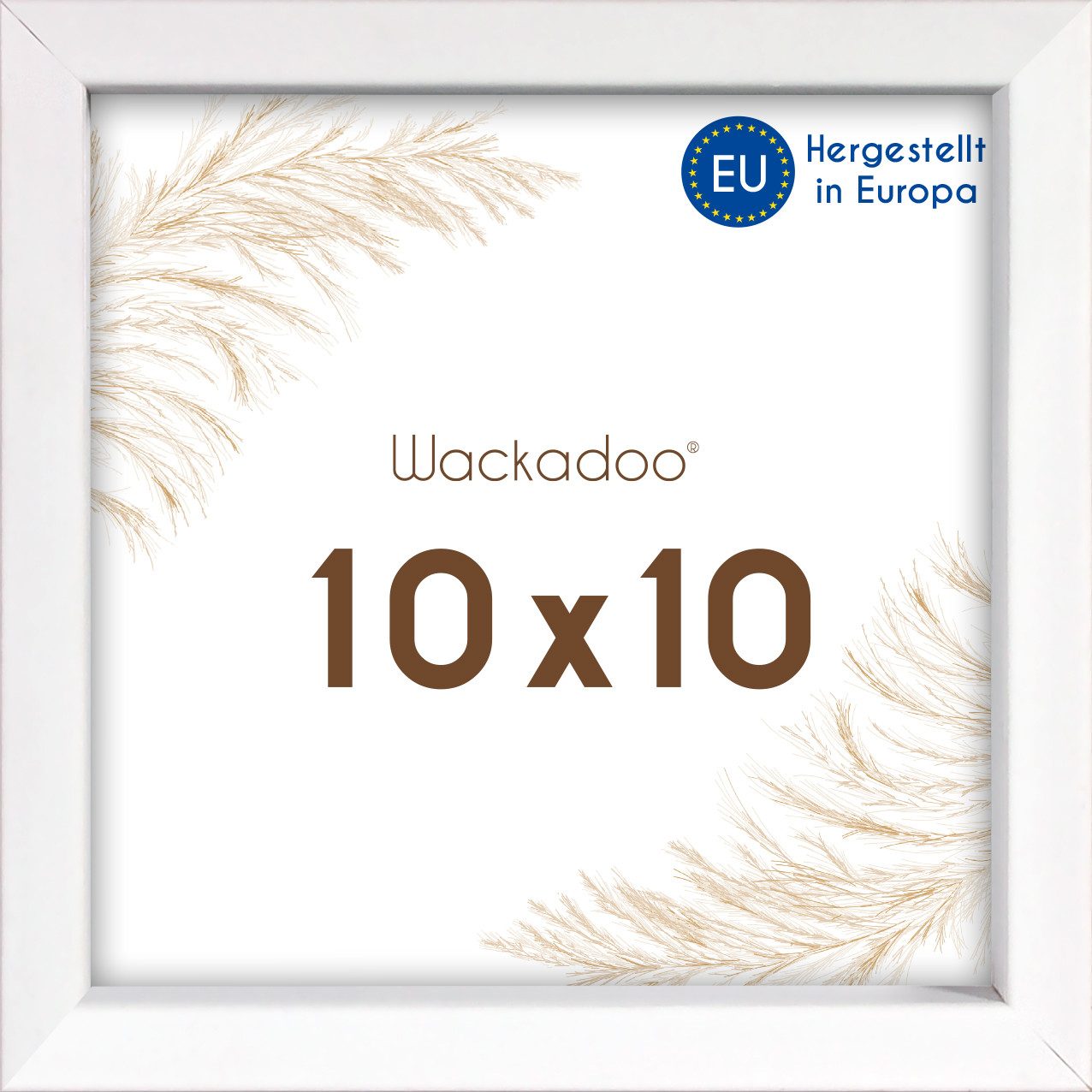 Wackadoo Living Bilderrahmen AMALFI aus italienischem Holz, FSC Holz Bilderrahmen, für 1 Bilder, Hergestellt in Europa