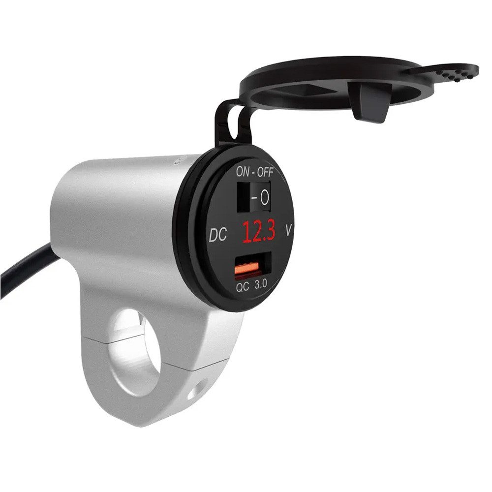 12V Motorrad USB Steckdose US30 USB-Ladegerät