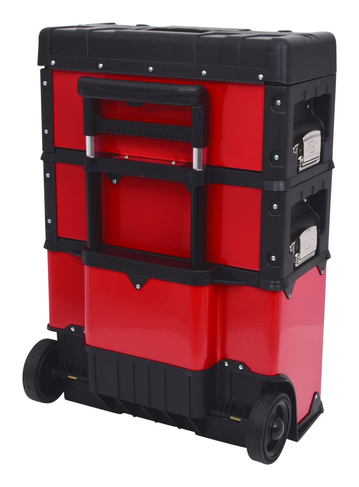 KS Tools Werkzeugtrolley, Fahrbarer Kunststoff-Stahlblech-Werkzeugkasten