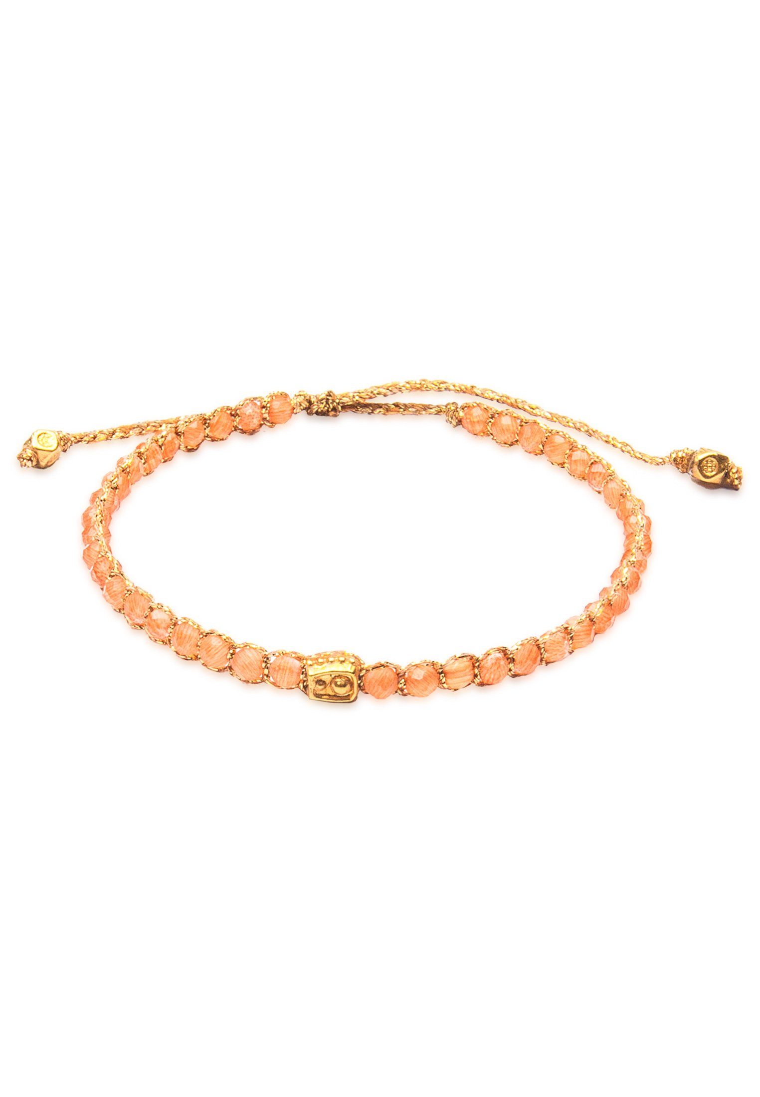 SAMAPURA Armband Leichtes Karneol Armband, Gold Faden (kein Set, 1-tlg) günstig online kaufen