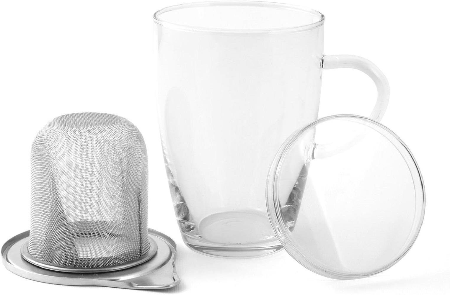 Thermoglas Bohemia Cristal SIMAX "Lyra" Teeglas mit Sieb 0,35 l