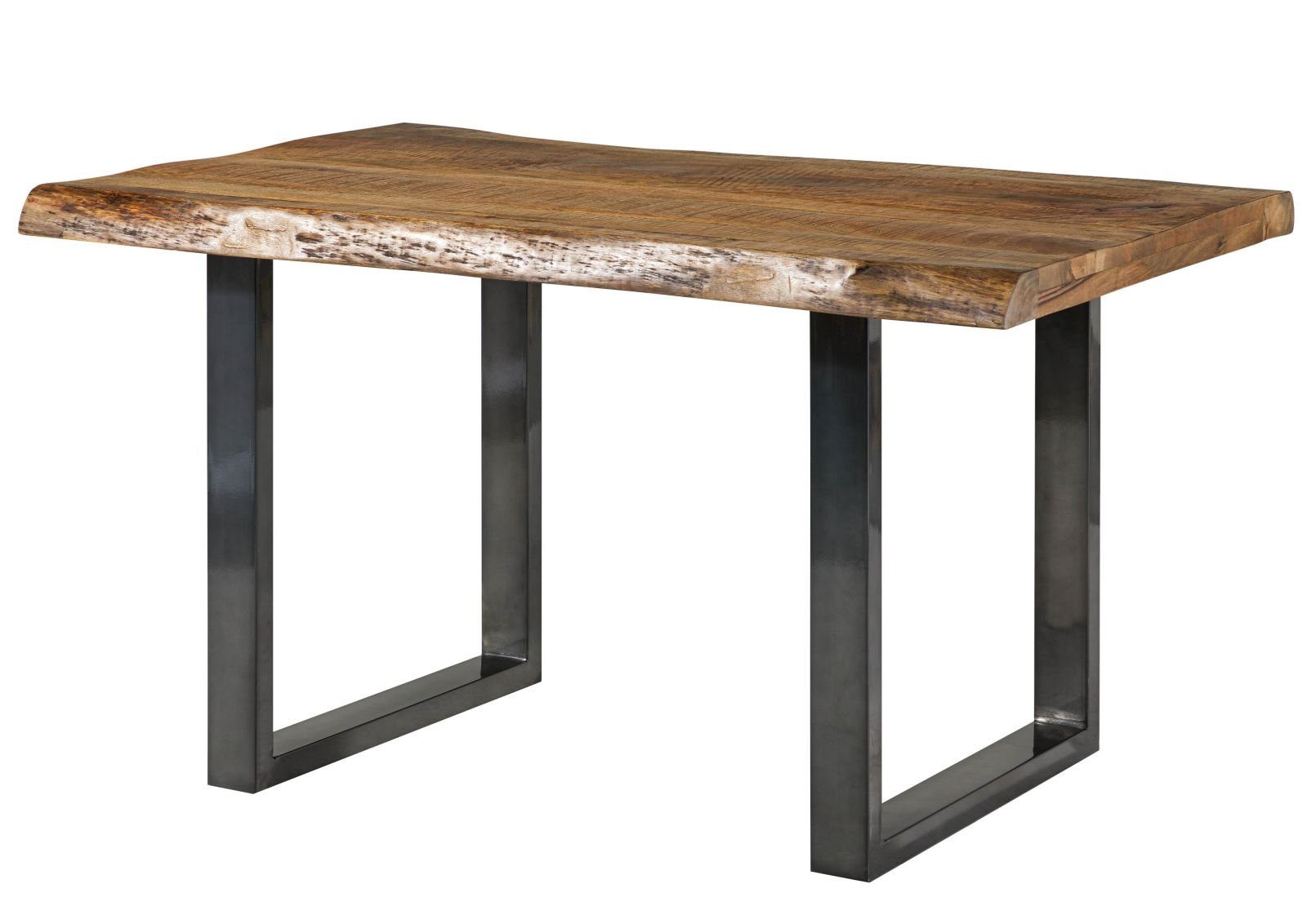 Massivmoebel24 Baumkantentisch FREEFORM (Baumtisch Mango 140x90x77 günstig online kaufen