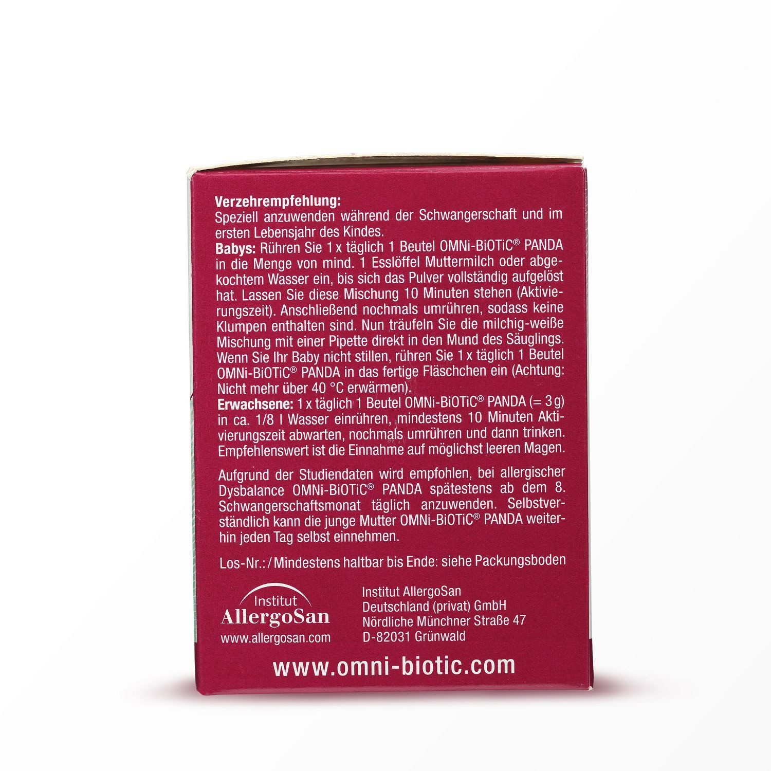 OMNi-BiOTiC OMNI BiOTiC PANDA Pulver Beutel, 90 g Pulver