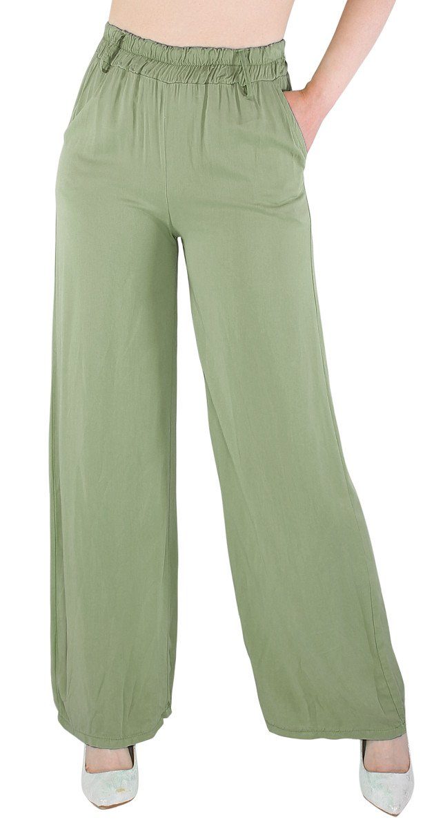 dy_mode Palazzohose Bequeme Damen Palazzohose Leichte günstig online kaufen