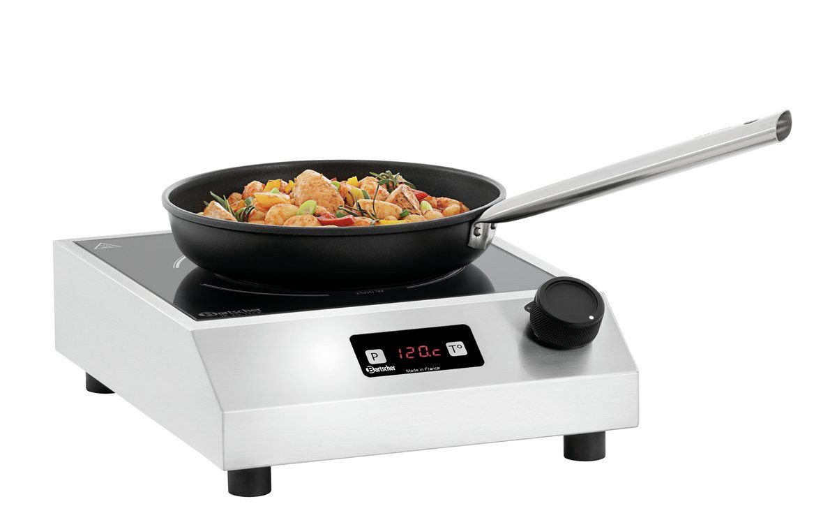 Bartscher Einzel-Induktionskochplatte Induktionskocher IK 25-1TCK, 105917