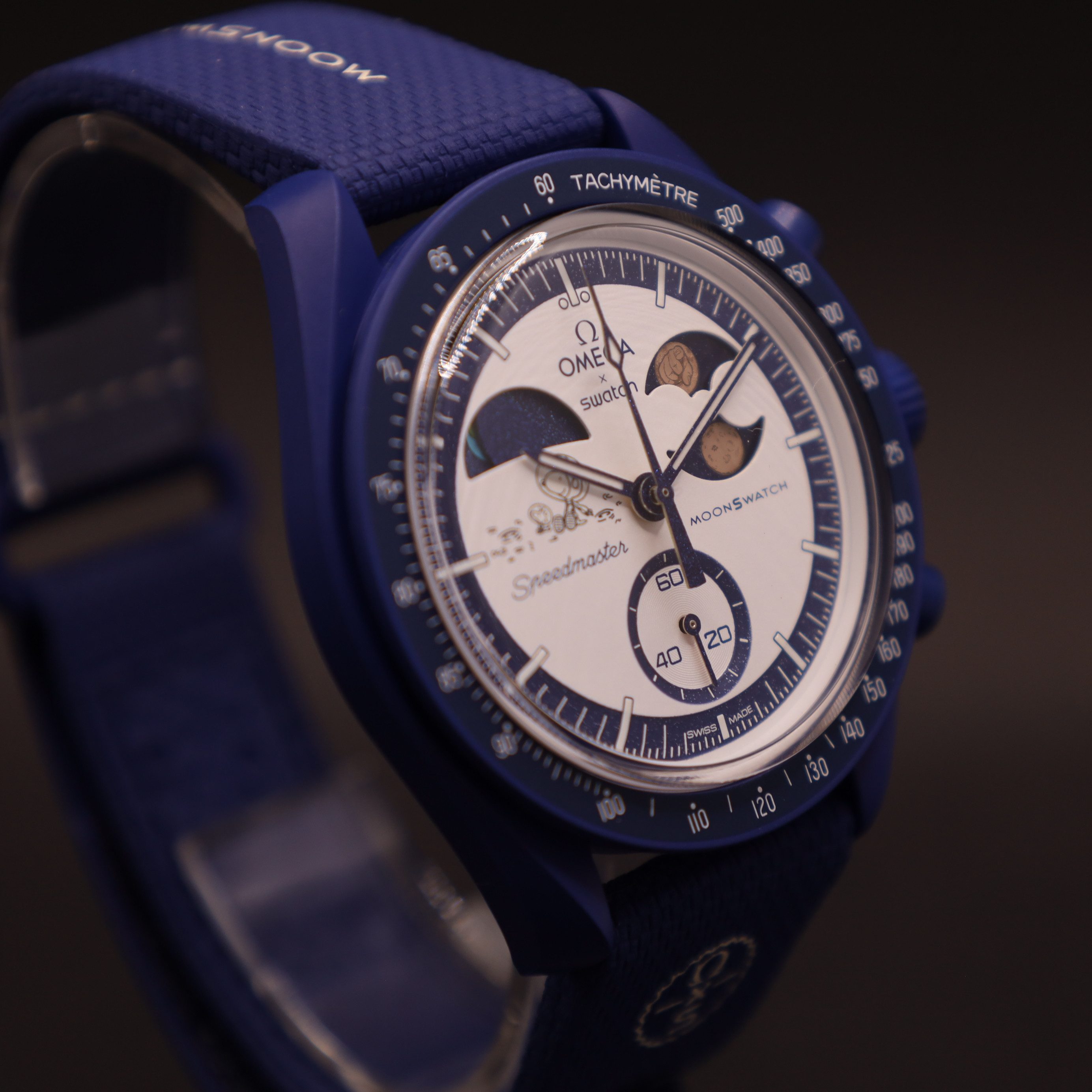 Swatch Chronograph Swatch x Omega Moonswatch Mission to Earthphase Moonshine Gold Jäger