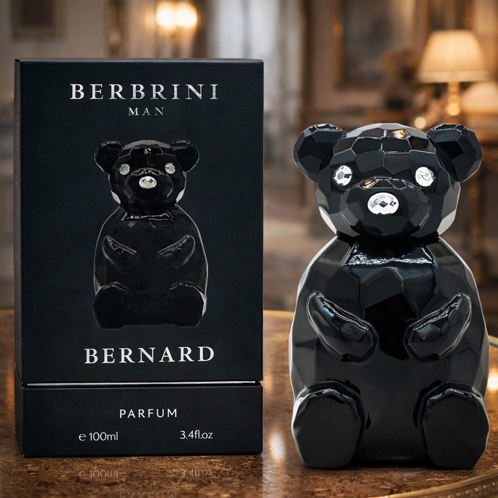BERBRINI Eau de Parfum Bernard Man, Luxus Herrenduft, Blumig, Würzig, Holzig, 100 ml, 1-tlg., Hergestellt in UK, Luxuriöser Herrenduft, Langanhaltend