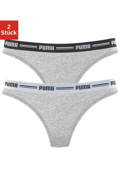 PUMA String Iconic (Packung, 2-St) mit weichem Logobündchen