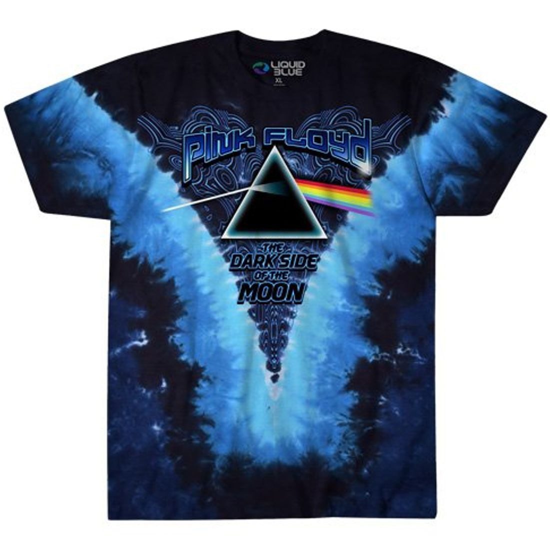 Liquid Blue T-Shirt Pink Floyd - Dark Side Of The Moon