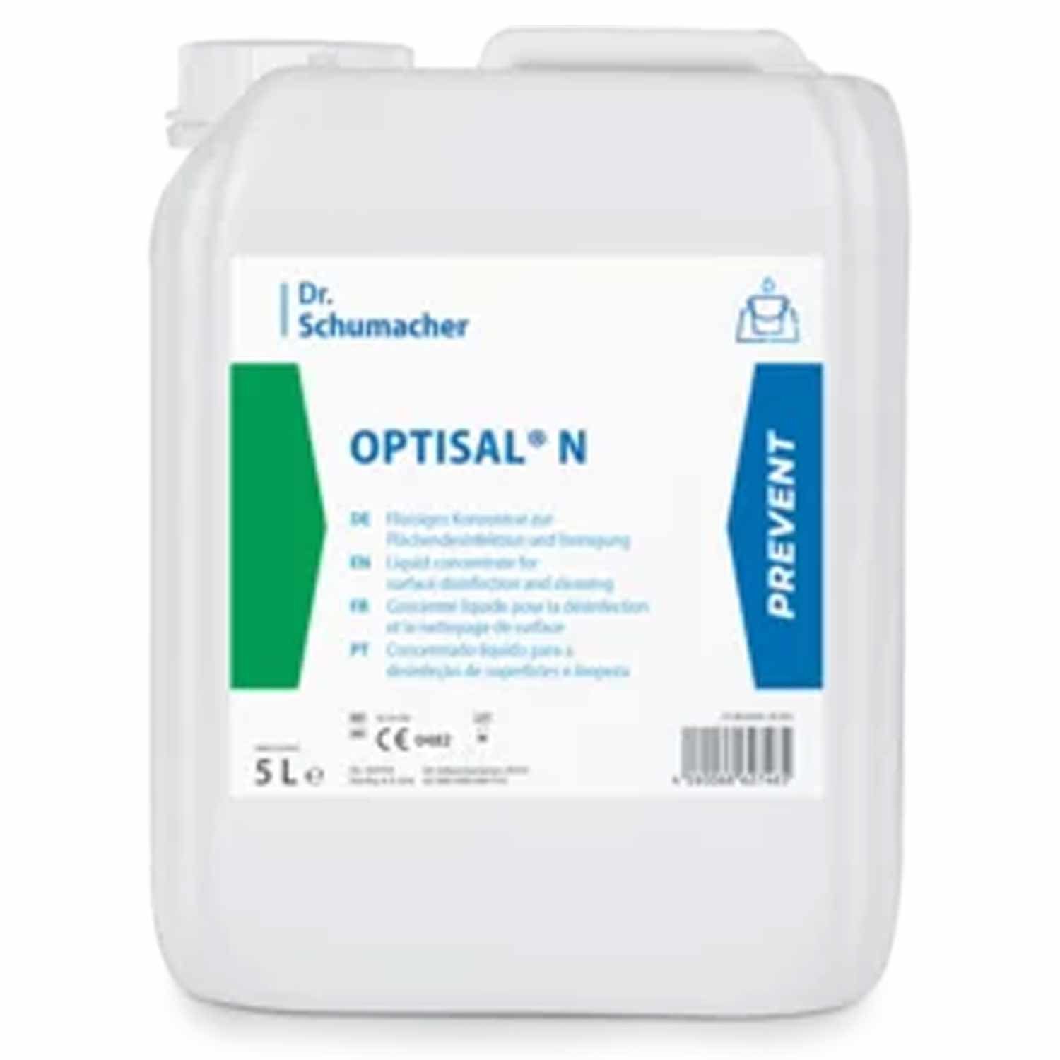 Dr. Schumacher Dr. Schumacher OPTISAL N 2 x 1 Liter Oberflächen-Desinfektionsmittel