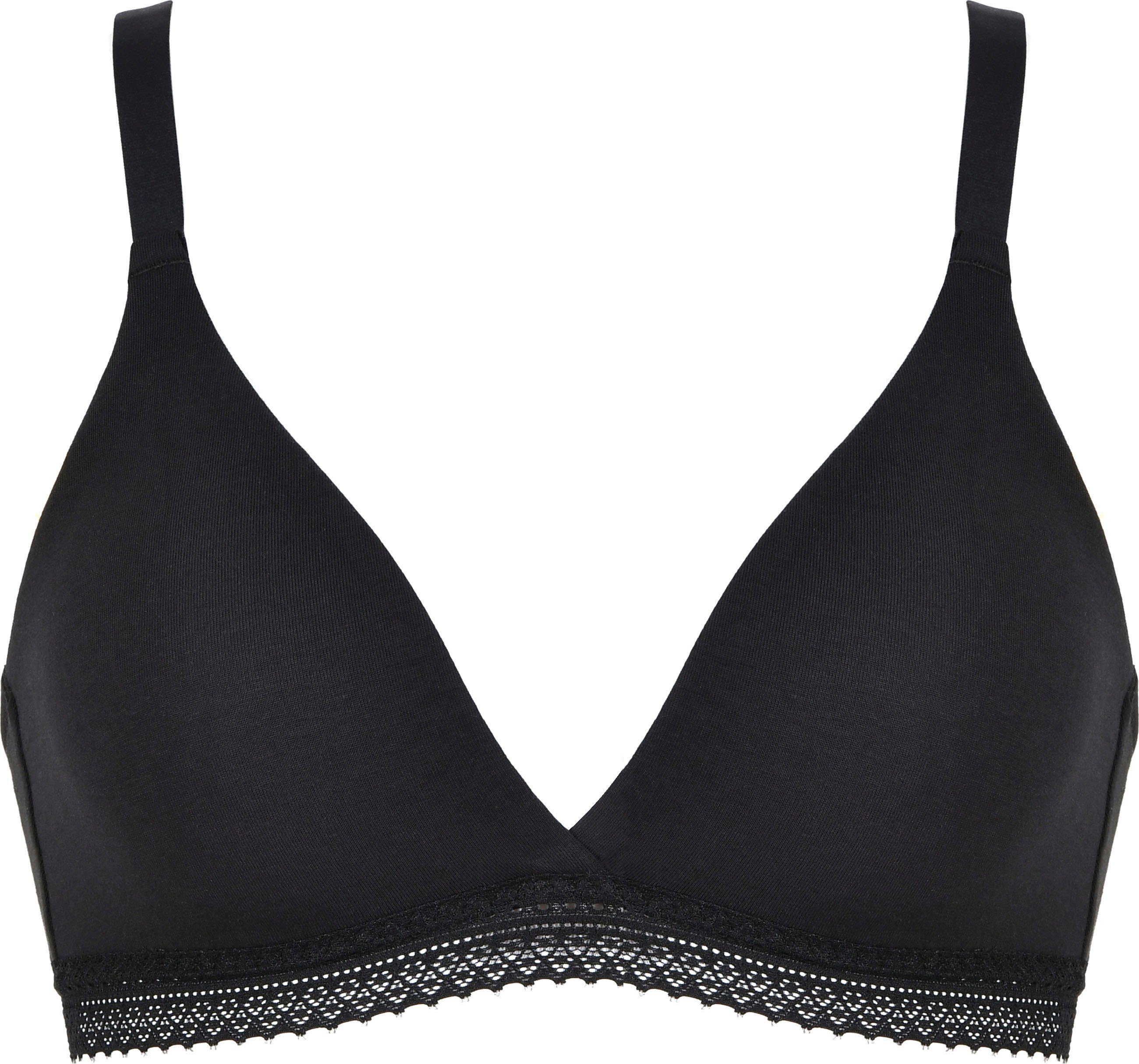 Naturana Soft-BH (2er Pack) feminin, basic, bequem, verstellbare Träger, ohne Bügel, Baumwollmix