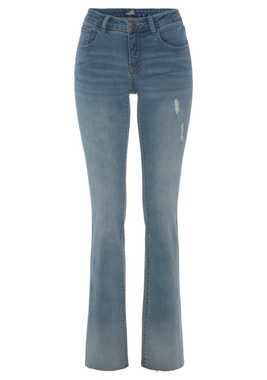 Arizona Bootcut-Jeans Ultra-Stretch Mid-Waist