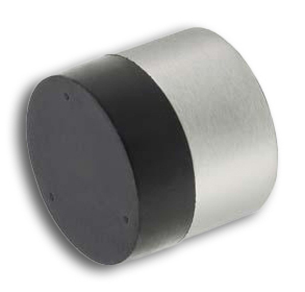 KWS Türstopper KWS Türpuffer 2008.31 25 mm Höhe silberfarbis eloxiert Wandmontage, 0