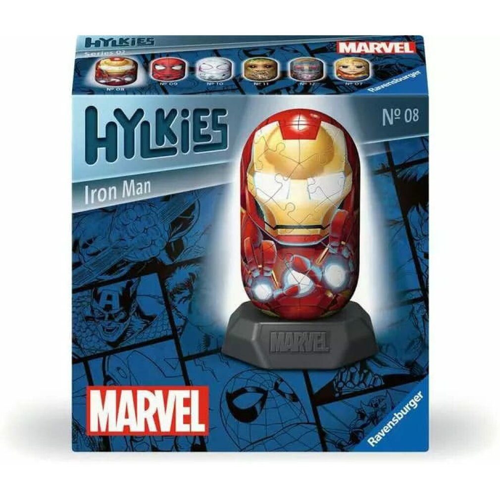 Ravensburger Puzzle Marvel 3D Puzzle Iron Man Hylkies (54 Teile), Puzzleteile